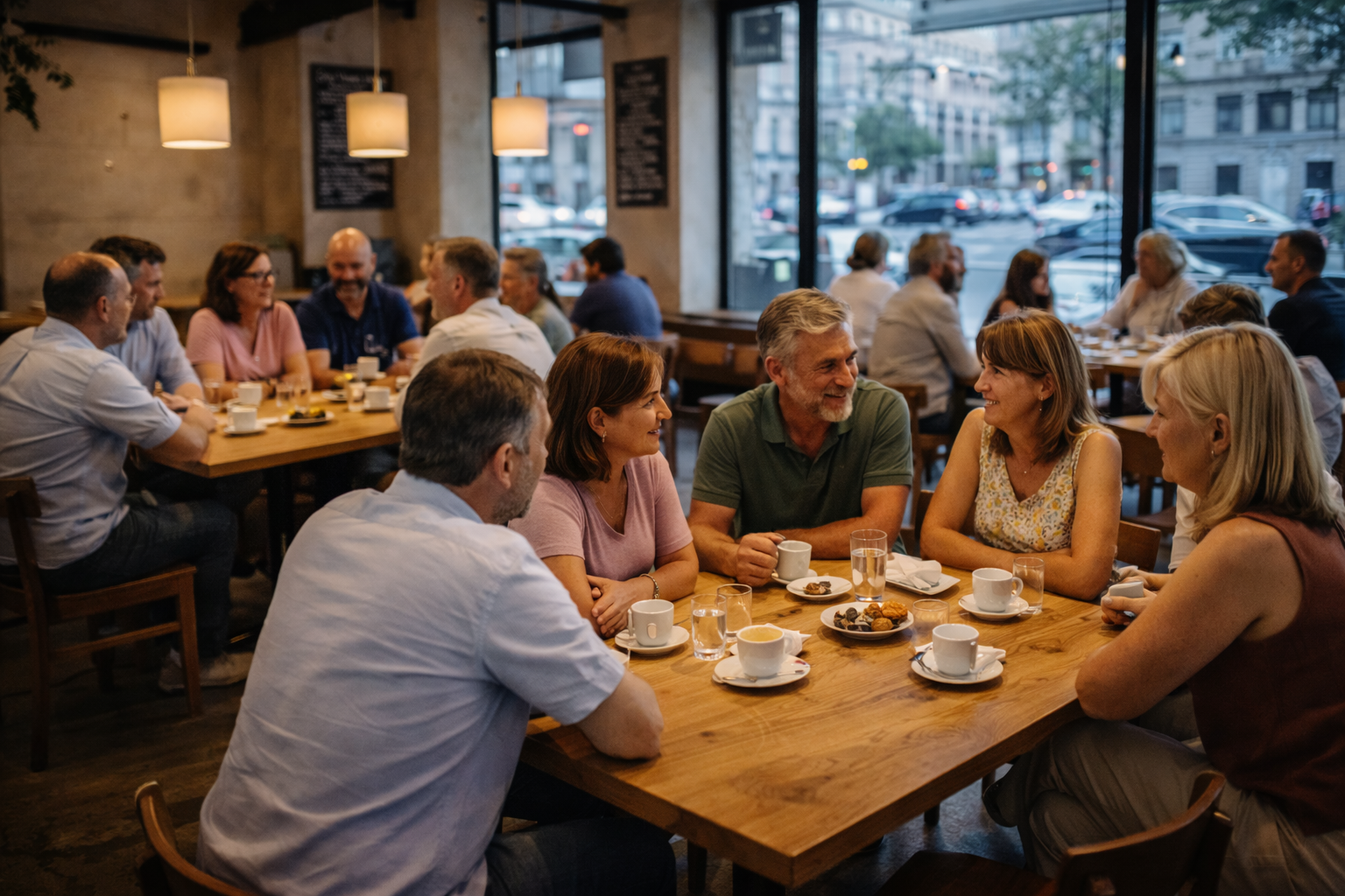 one of our events in Madrid